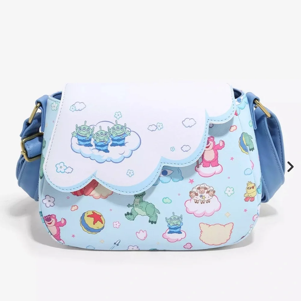 Loungefly Disney Pixar Characters Clouds Crossbody Bag